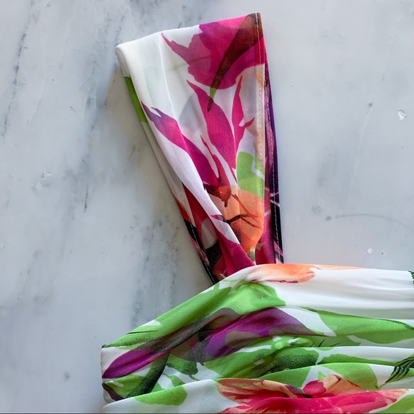 Cache Long Floral Evening Gown Garden Party Dress - Picture 12 of 13